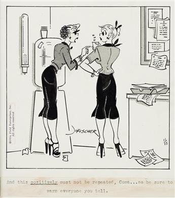 JO FISCHER (1900-1987) From 9 to 5. [CARTOONS / COMICS]